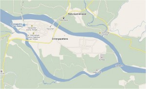 Srirangapatana map