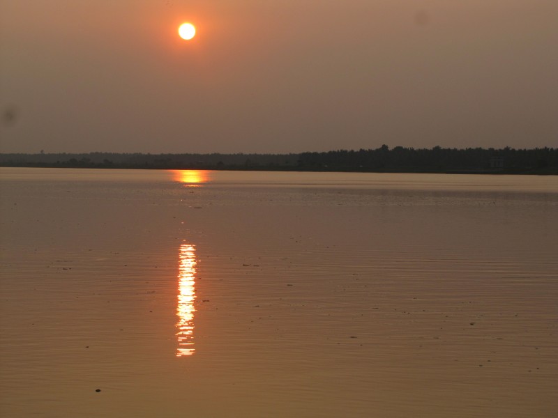 Sunset on Godavari