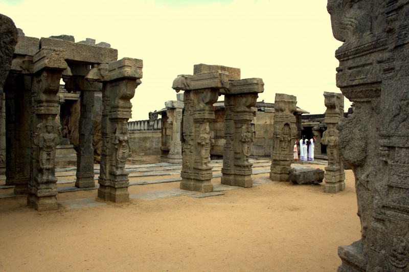 Pillars at Lepakshi