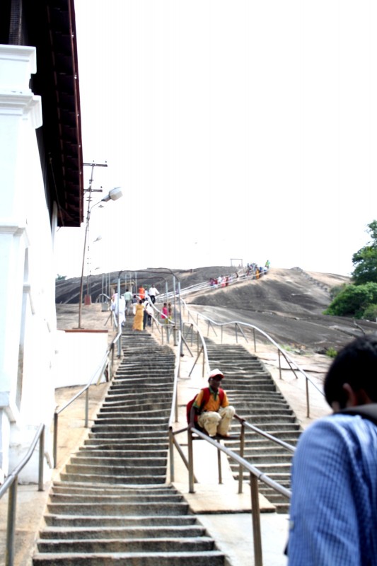 Shravanbelagola  Vindhyagiri foot steps