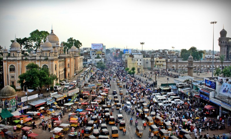 View from charminar