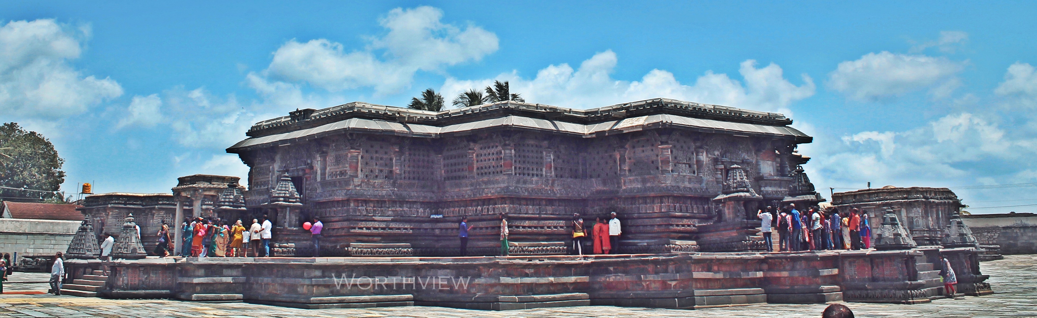 Belur chennakesava temple view